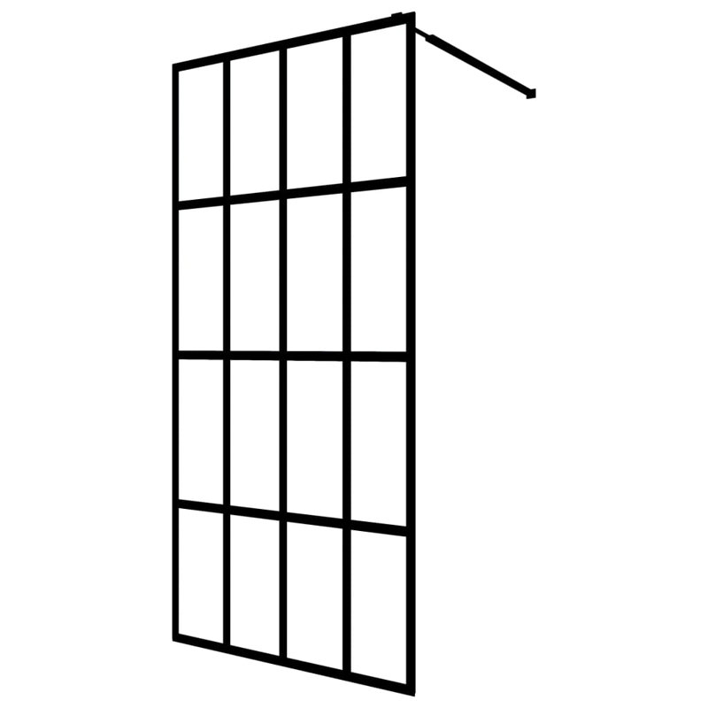 Swift Pivot Framed Walk In Screen with Clear Glass, 195cm H x 80cm W