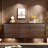 Minimalist Multifunctional Solid    Wood Sideboard