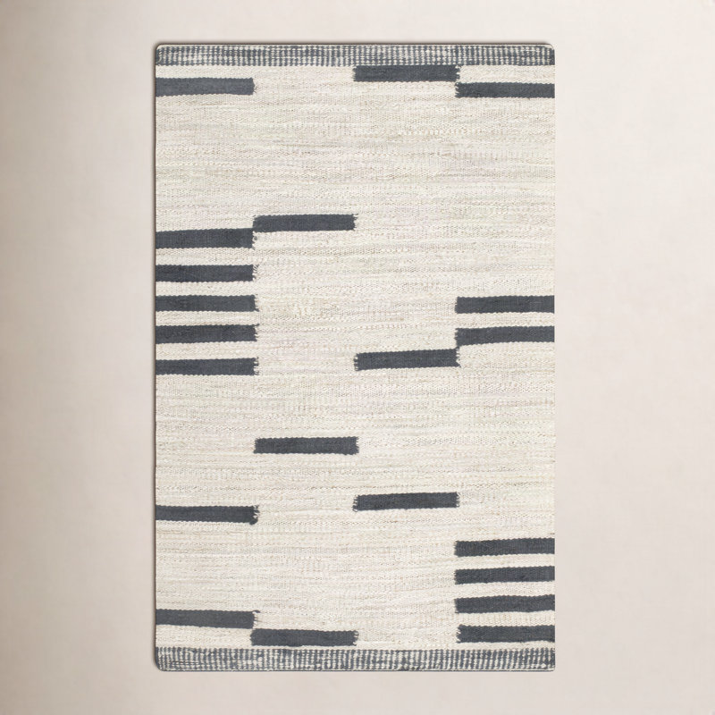 Ambler Hand-Woven Moroccan Jute Rug, Rectangle 5' x 7'6"