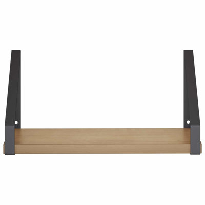 4 -Piece Steel Floating Shelf