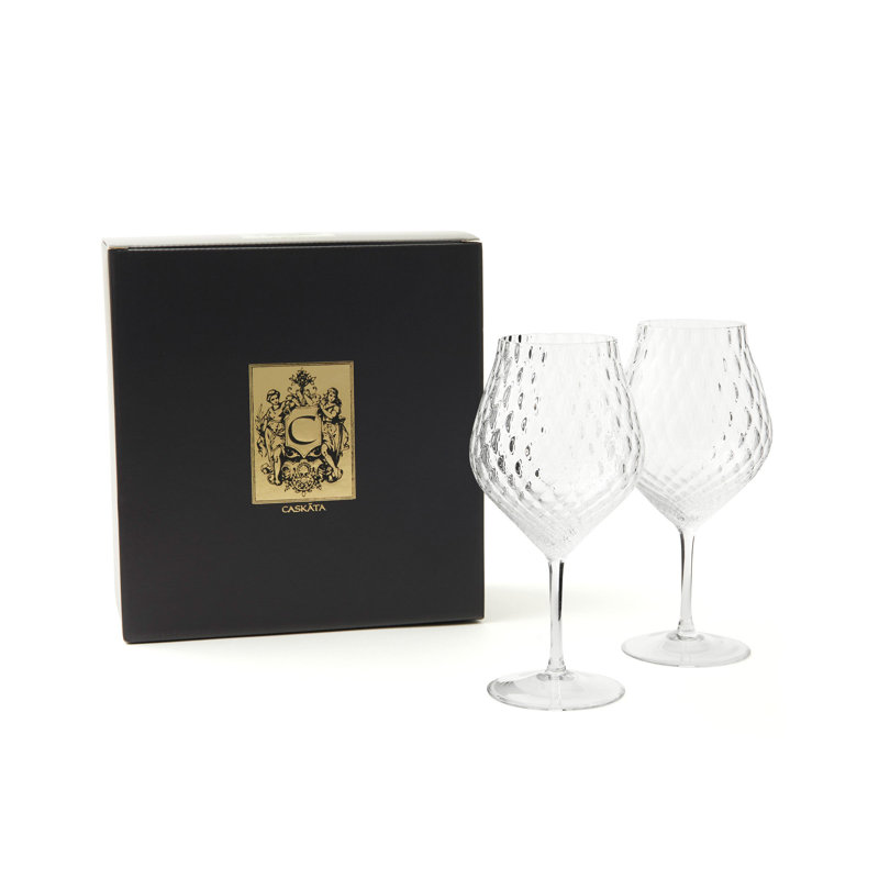 Phoebe Crystal Red Wine Glass, Clear