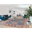 Tapis oriental bleu clair Kazak