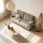 Causeuse 67 po Mid-Century Modern-917744550