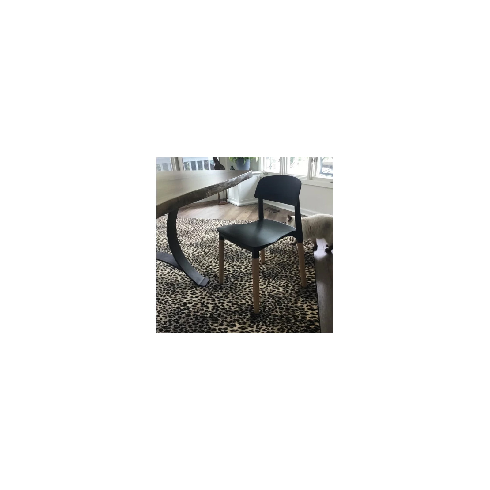 Jago Side Chair, Black, 2