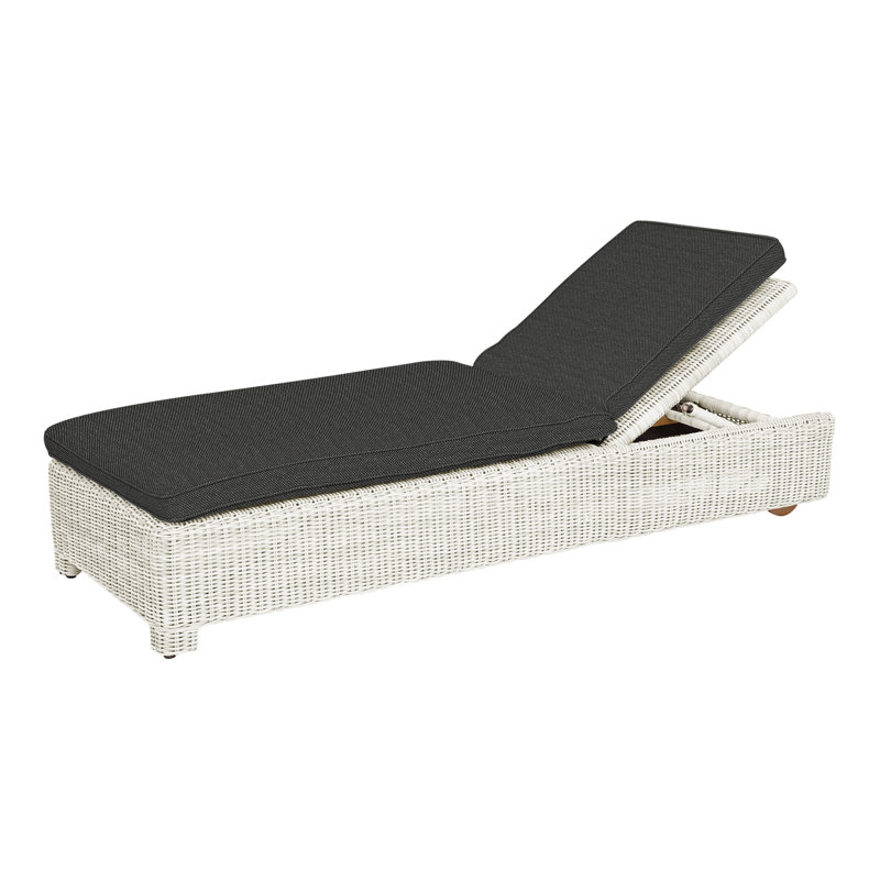 Sag Harbor Outdoor Chaise Lounge, Perigold Ishi Anthracite, Sag Harbor Classic White