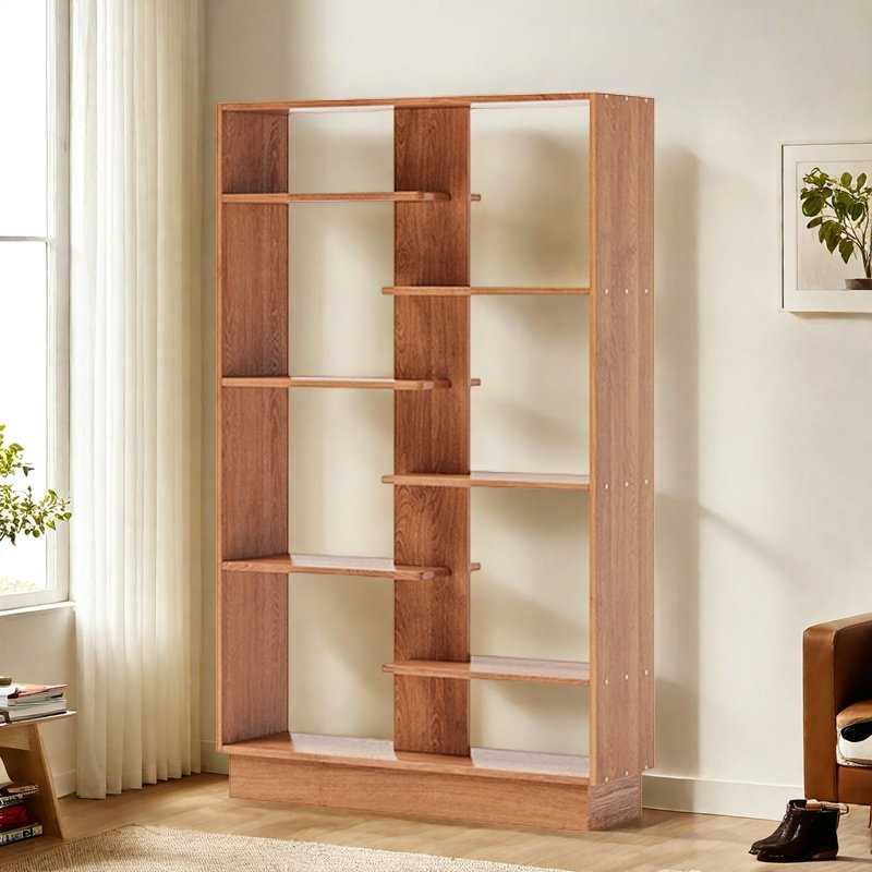 Practical and high-quality bookcase, Brown