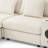 Defino U-Shaped Corduroy Sectional Sofa with Bluetooth, USB Charging & Ottomans-114473873