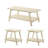 Ensemble de tables basses 3 pièces Rumi-975992127