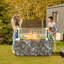 Tempered Glass Fire Pit Accessory-97416302