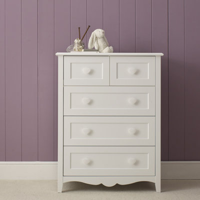 Princess 5 Drawer Chest