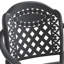 Chaises de jardin pour l'extérieur - Structure en aluminium, coussins beiges, résistant aux intempéries pour patio-298817828-277907949