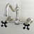 Laiton poli/blanc de garniture est en rupture de stock