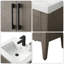 Meuble-lavabo simple 24 po avec plateau en céramique Chambery-94426582-119156864-95759525