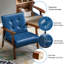 Deveral Faux Leather Armchair-1766261228-1760495765