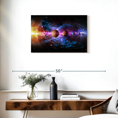 Oberle Solar System In Milky Way