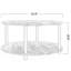 Table basse 4 pieds avec rangement Sonye Farmhouse