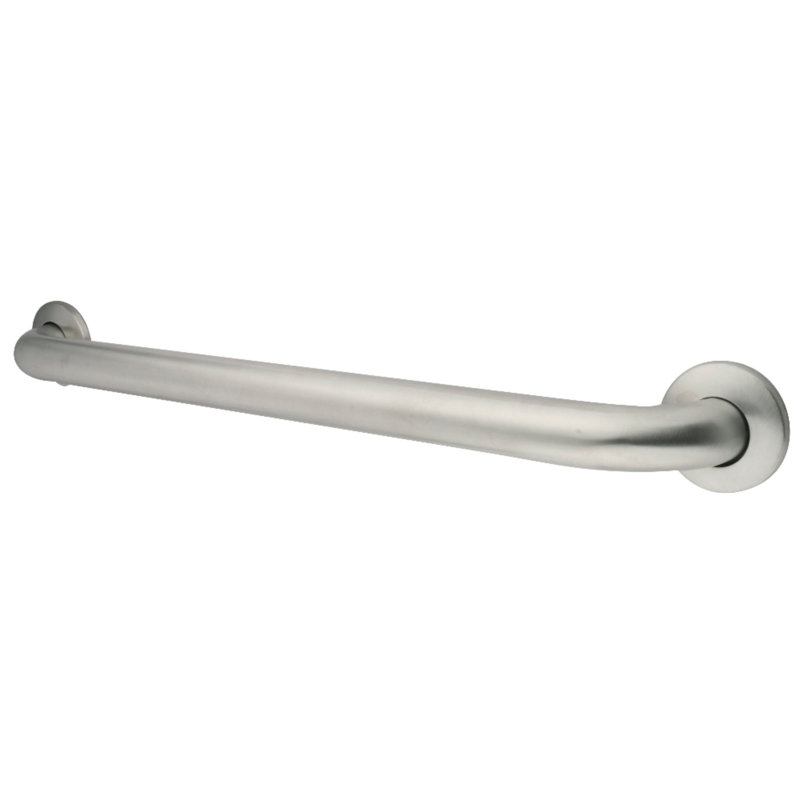 Decorative Grab Bar with Concealed Screw in Satin Nickel, 30