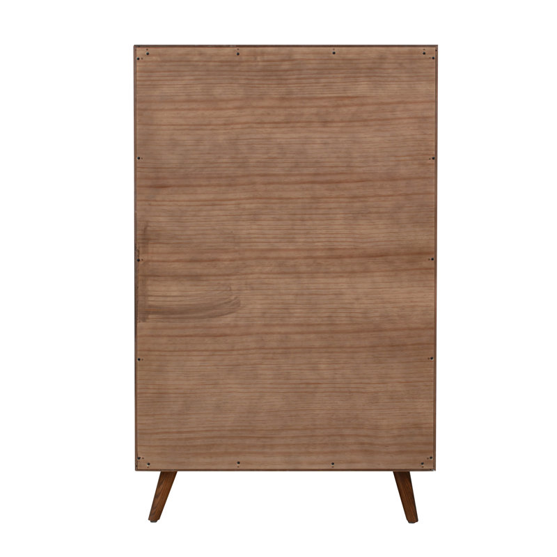 Commode 5 tiroirs Emery Pecan