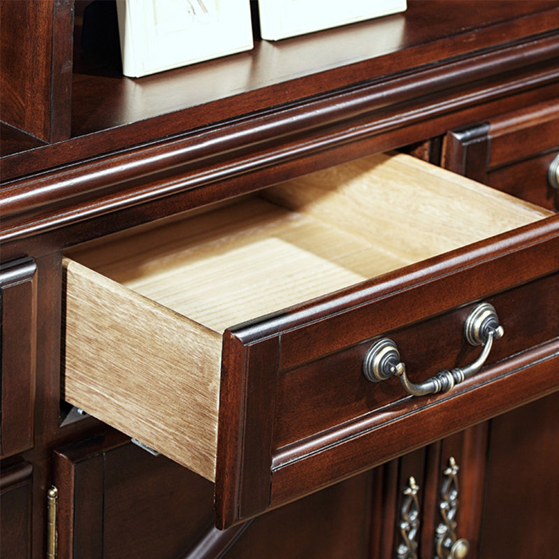 Bibliothèque de rangement à grande capacité de style américain
