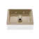 Claire Ceramic Square Wall Mount Bathroom Sink with Overflow