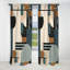 Avelin - Minimalism Abstract Blackout Curtain - 1 Panels-1135449957