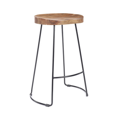 Nataly Counter Stool with Metal Frame