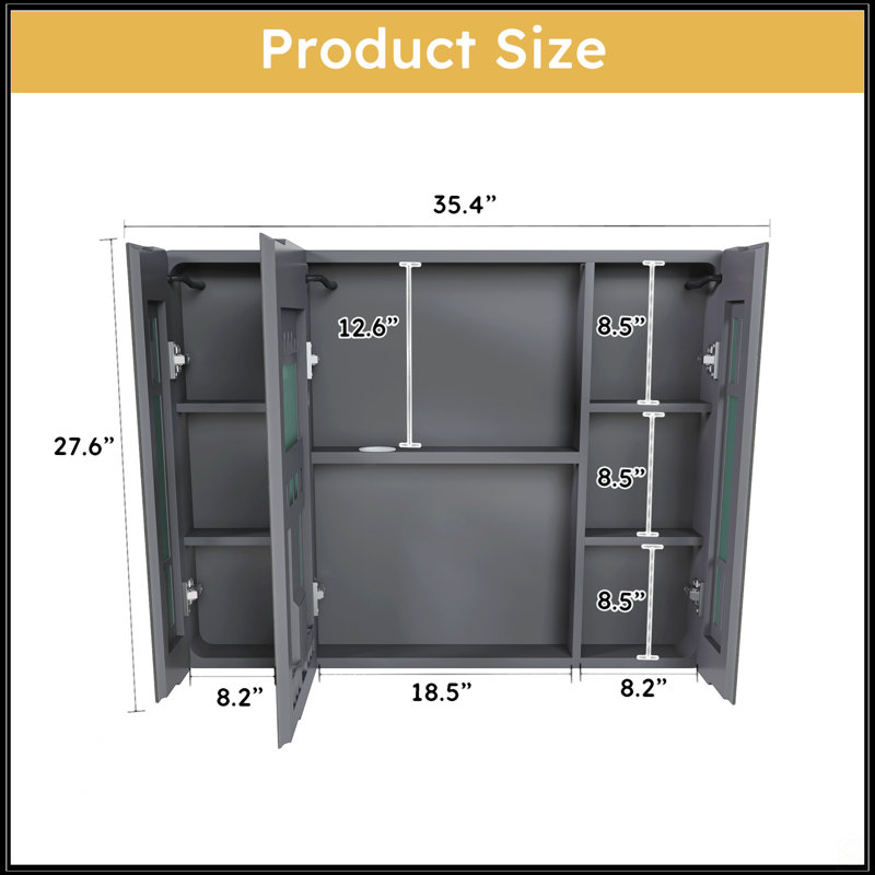Miroir en aluminium