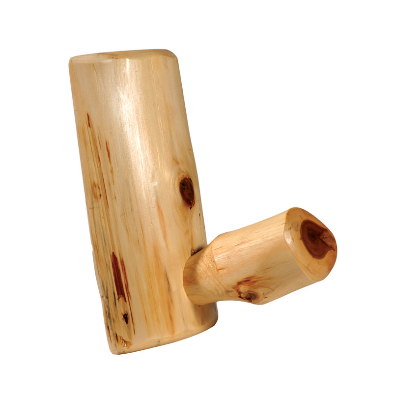 Traditional Cedar Log Solid Wood Wall Wall Hook