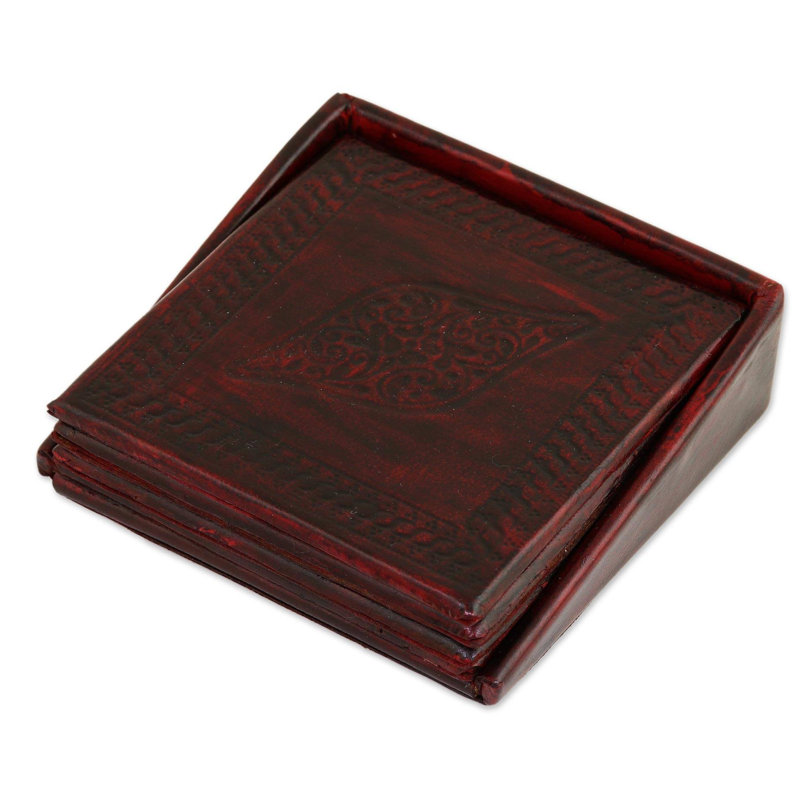 Ensemble de sous-verres 5 pièces Leafy Intrigue