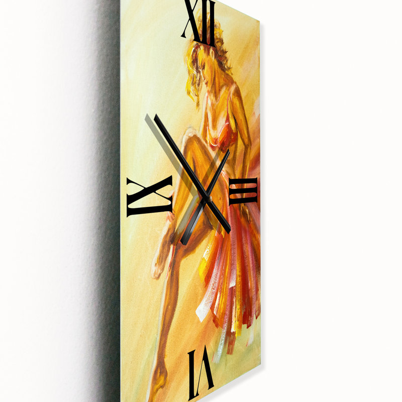 Horloge murale flamenco, Grand