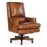 Wright Leather Swivel Executive Chair