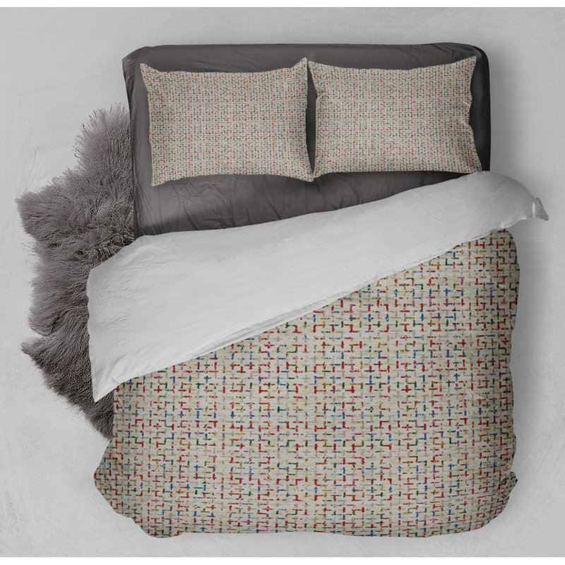 Channel Abstract Comforter, Twin Comforter + 1 Standard Pillowcase