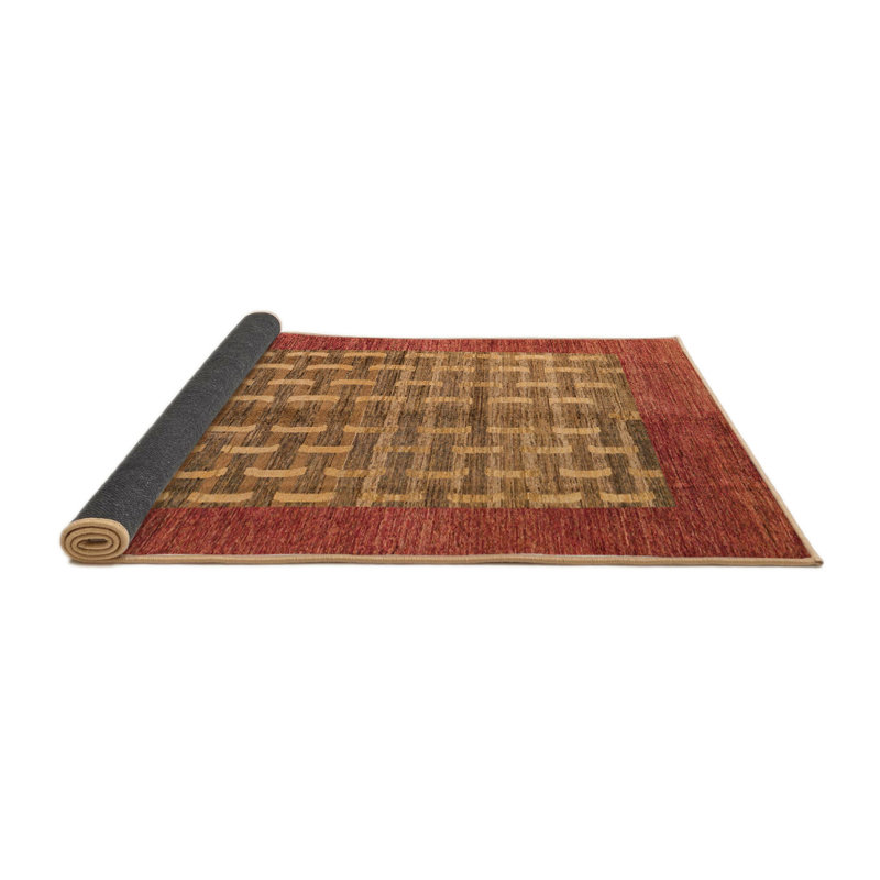 Aleppo Wool Abstract Indoor Rug, Round 4'