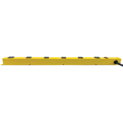 Barre d'alimentation STANLEY® Shopmax Pro à 6 prises à prise droite, 4 pi, jaune