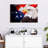 USA Flag And American Eagle-107887291