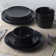 Noritake Colorscapes Swirl 12-Piece Coupe Dinnerware Set, Service For 4