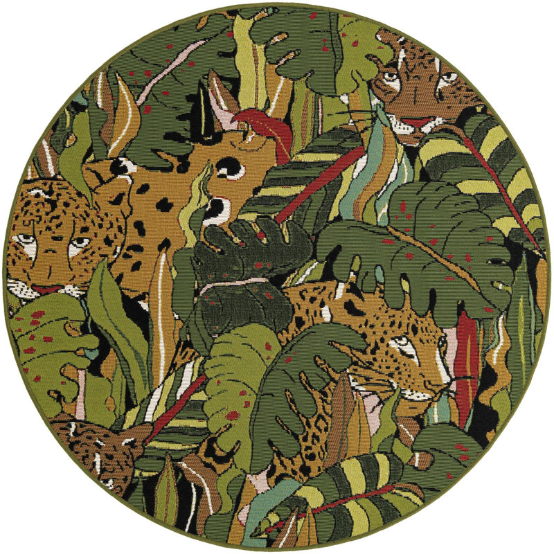 Canopy Taresha Rug, Round 4'1"