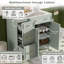 Meuble-lavabo moderne 36 po avec lavabo en céramique-112387308