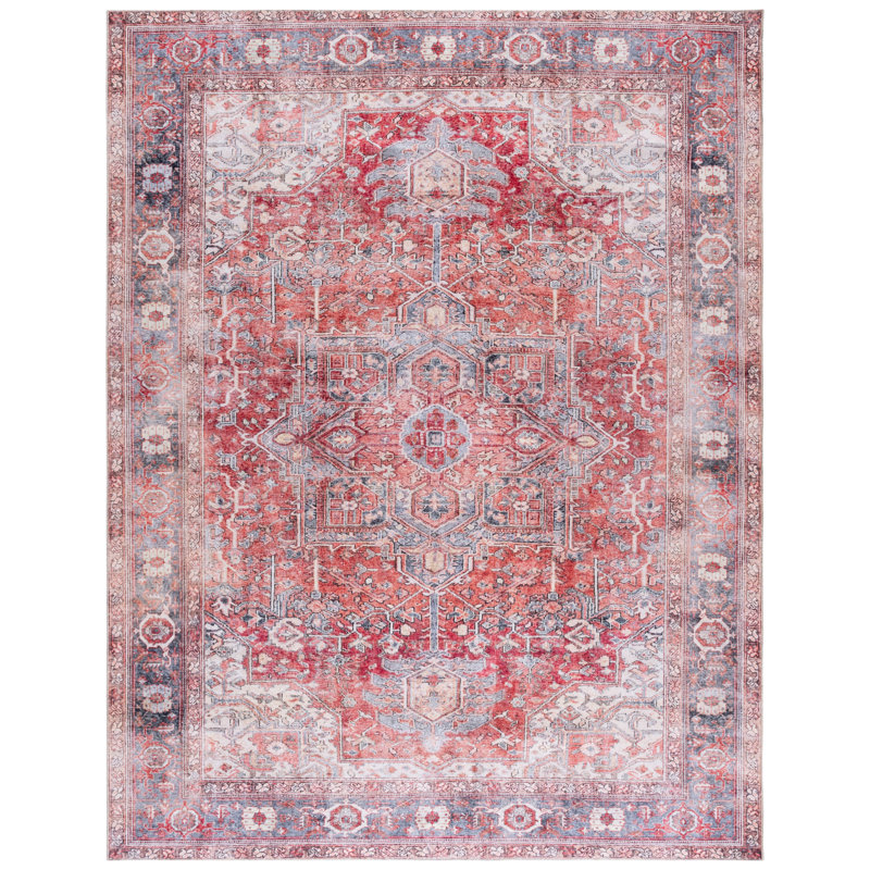 Adjuto Performance Machine Washable Oriental Rug, Rectangle 8' x 10'