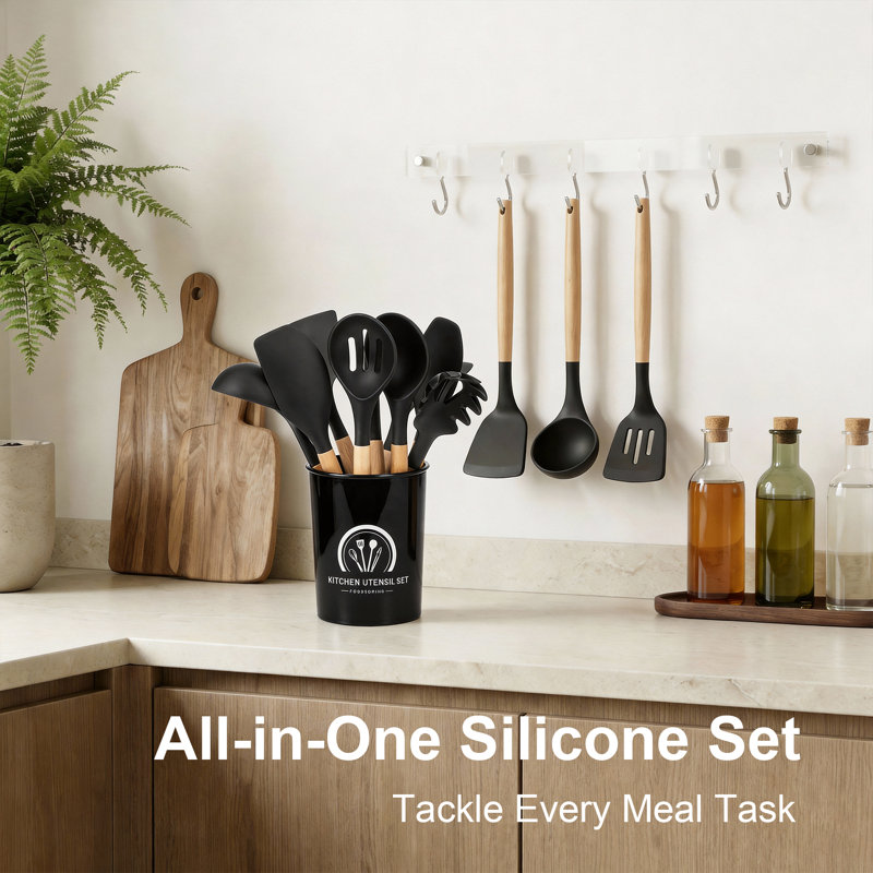 34 Pieces Silicone Cooking Utensil Sets