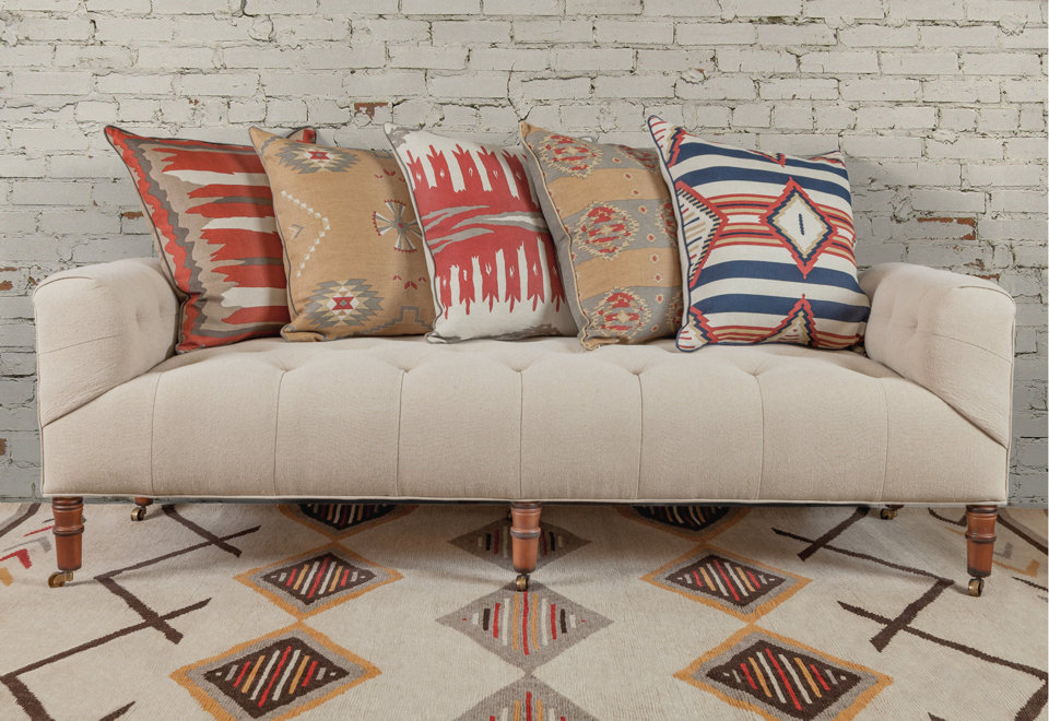Hand Screen Printed Pillows
