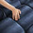 47" Ergonomic Single Seater Sofa With Highresilience Support Cushions And Throw Pillows, Easy Assembly Modern Design-1014521938