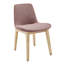 Amar Side Chair In Fabric And Natural Ash Legs - Set Of 2-118144651