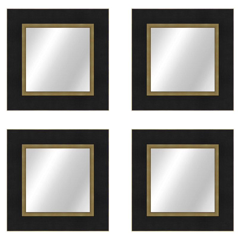 Metropolis Mirror, Black/Gold
