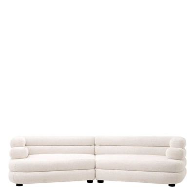 Sofa Malaga L Lyssa Off-White - Right