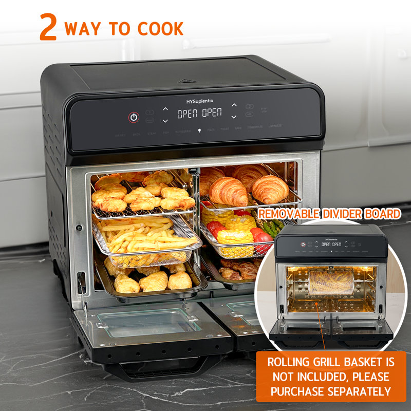 HYSapientia 22L Dual Zone Air Fryer Oven