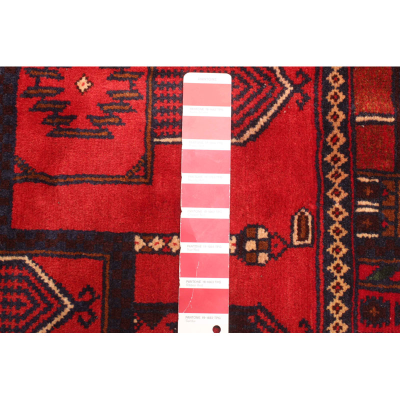 Brickey Red Rug 3'6" x 6'4"