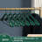 Michalis Plastic Standard Hanger for Suit/Coat