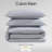 Calvin Klein Modern Cotton Ribbed Matelasse Duvet Cover Set-94483378-94483379