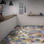 Carreau de porcelaine pour mur et plancher aspect bois 10 po x 11 po Karacter